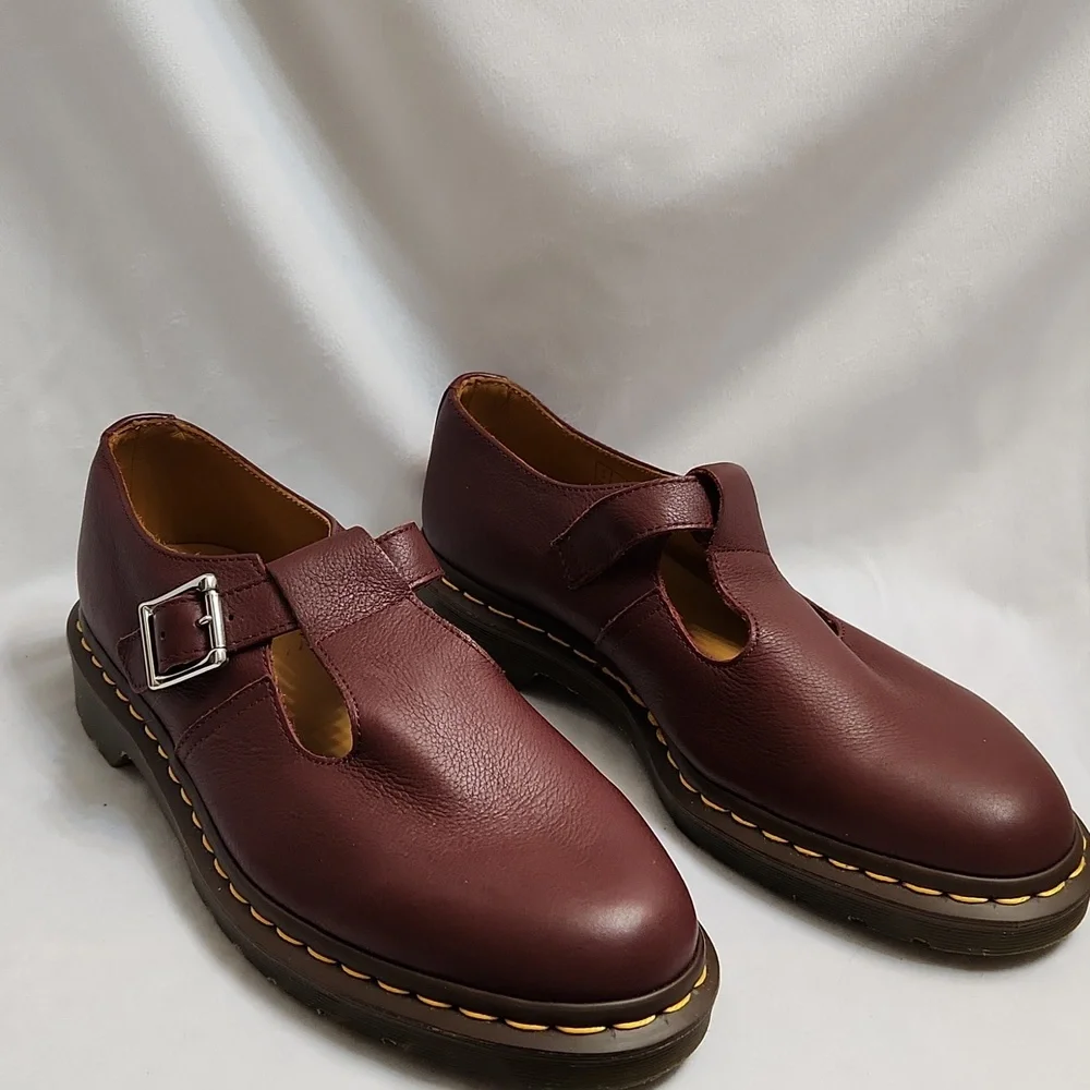 Dr. Martens Polley Mary Jane Leather Shoe (W Size 11) - Picture 2 of 13